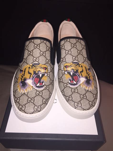 gucci dublin tiger skate sneaker|Gucci tiger gt supreme.